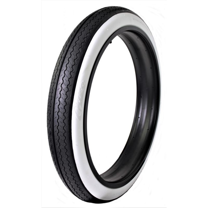 Tire 24 x 3.0 white band Cruzo
